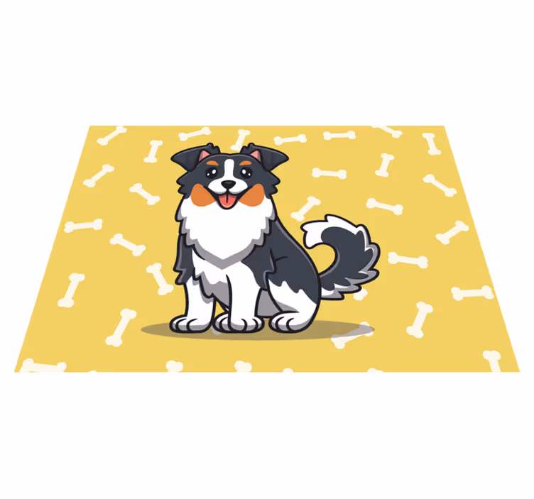 Naproane pentru copii cu personaj câine drăguț - TenStickers