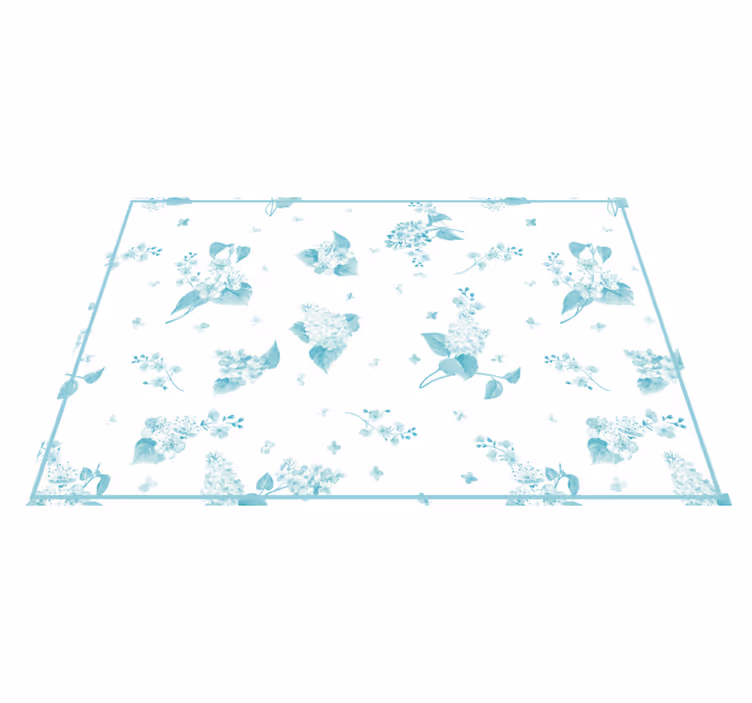 Naproane modern cu suprafață florală - TenStickers