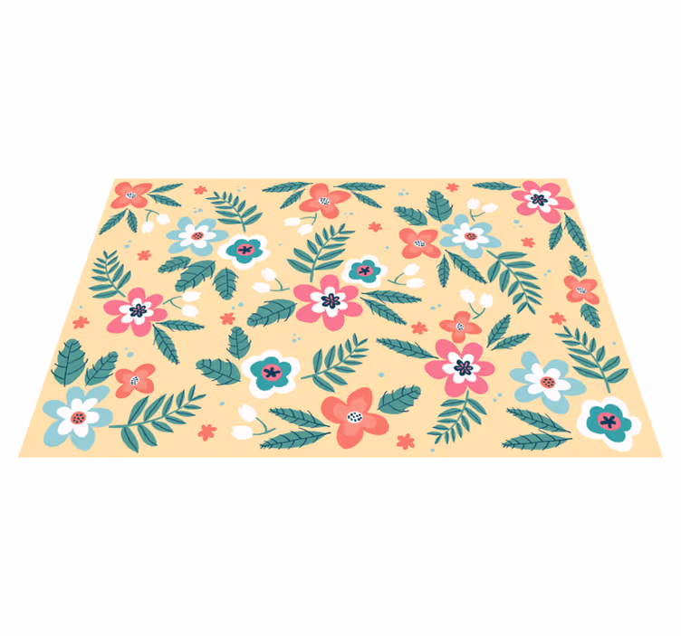 Naproane original cu design floral - TenStickers