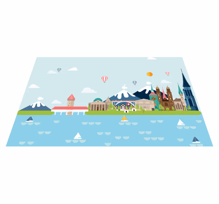 Haine de restaurant din elveția - TenStickers