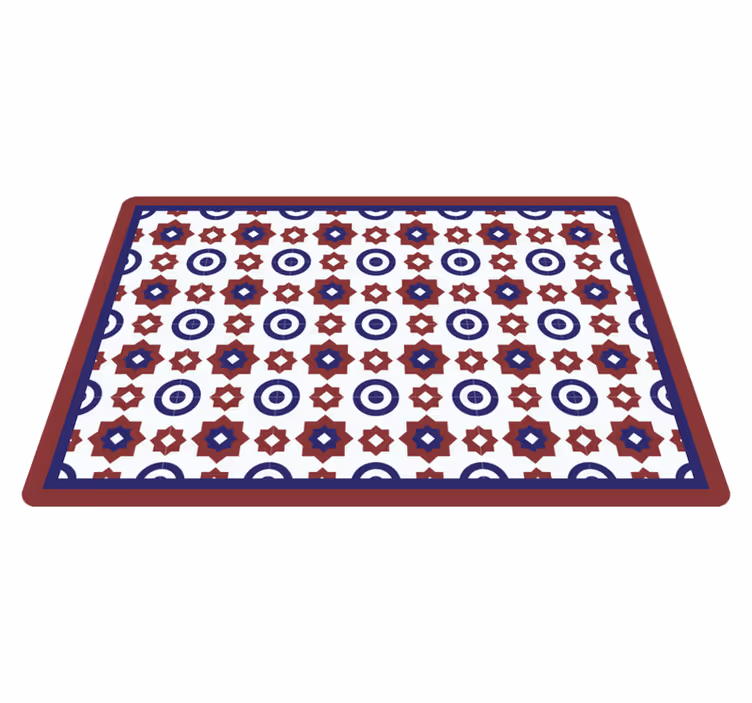 Naproane modern cu model geometric - TenStickers