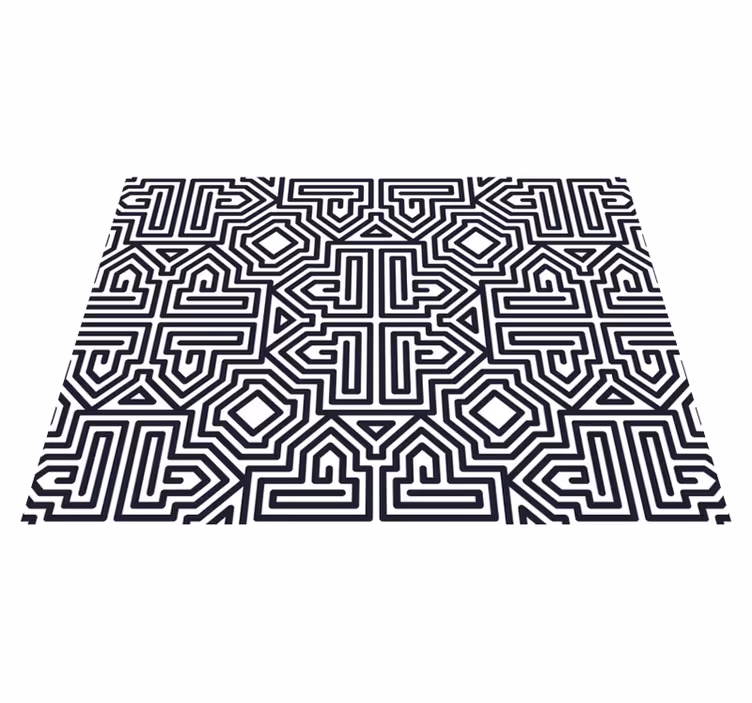 Naproane de textură model geometric abstract - TenStickers