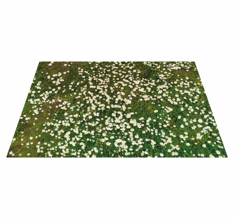 Naproane de textură cu model floral proaspăt - TenStickers