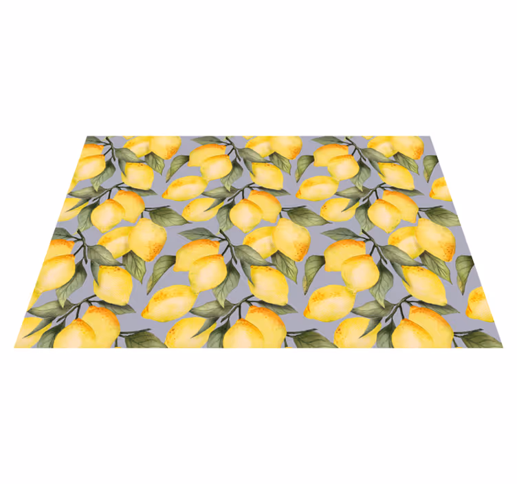 Lămâi pictate șervete elegante - TenStickers