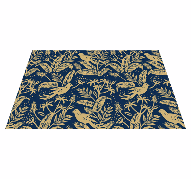 Naproane original cu motiv elegant de frunze - TenStickers