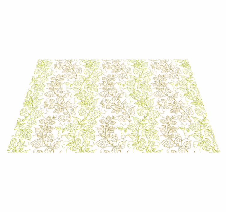 Naproane de textură cu motif de frunze botanice - TenStickers