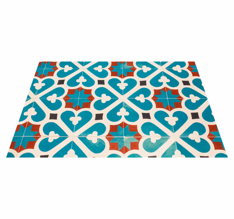 Naproane de textură concept geometric vibrant - TenStickers