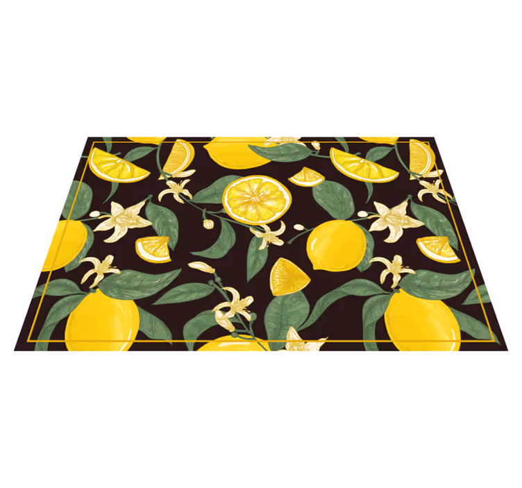 Bucăți de lămâie placemats originale - TenStickers