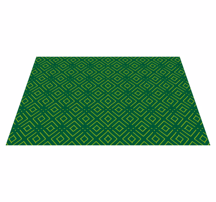 Naproane de textură cu model geometric verde - TenStickers