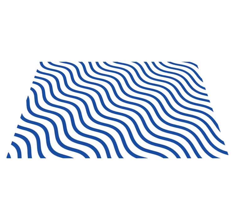 Naproane modern cu suprafață ondulată - TenStickers
