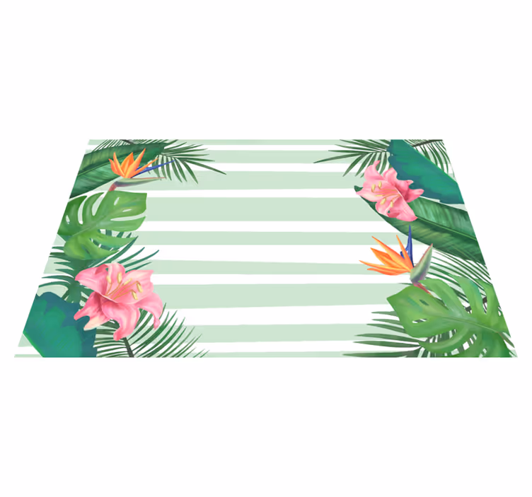 Naproane original accent frunză tropicală - TenStickers
