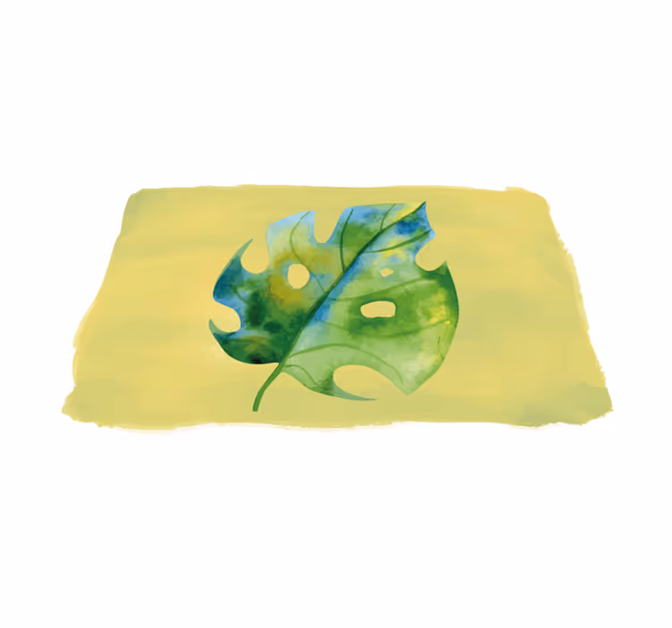 Naproane original cu design frunză monstera - TenStickers