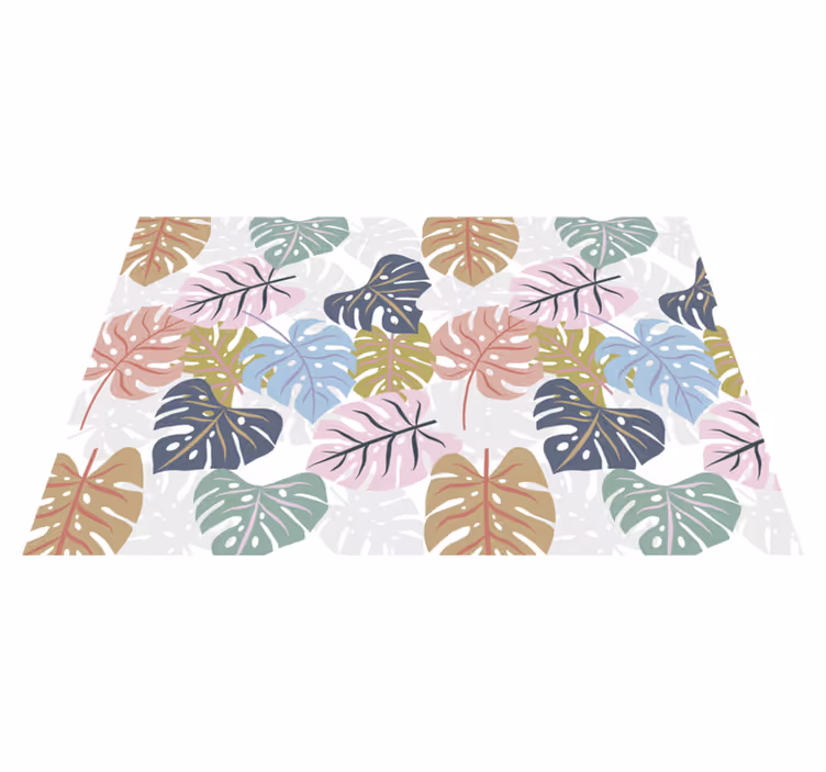 Naproane original cu imprimeu tropical de frunze - TenStickers