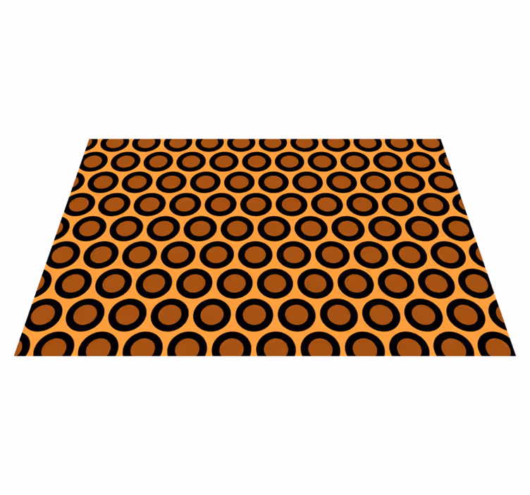 Naproane modern cu motiv circular - TenStickers