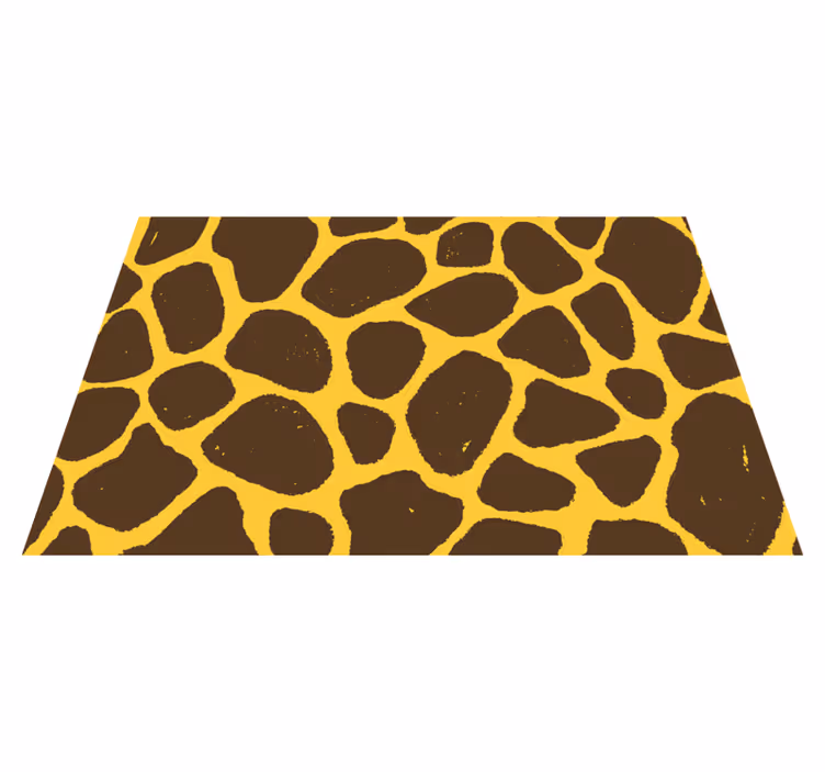 Naproane original cu imprimeu de girafă - TenStickers
