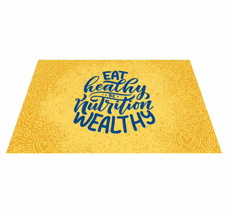 Naproane cu texte pentru o alimentație sănătoasă - TenStickers