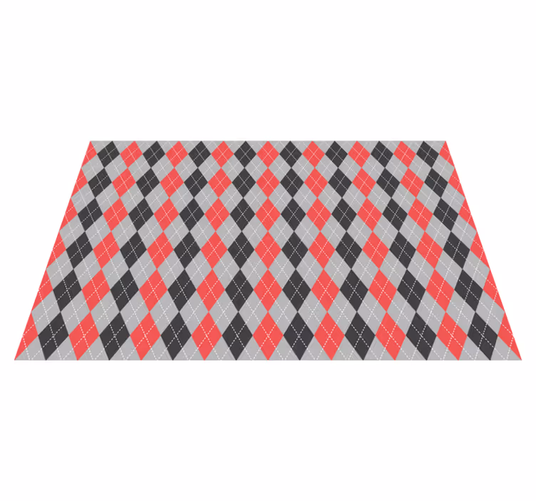 Naproane de textură cu model argyle geometric - TenStickers