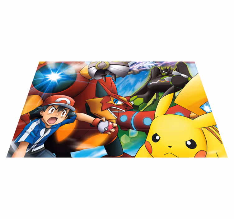 Plăcuțe de vinil cu caractere pokemon - TenStickers