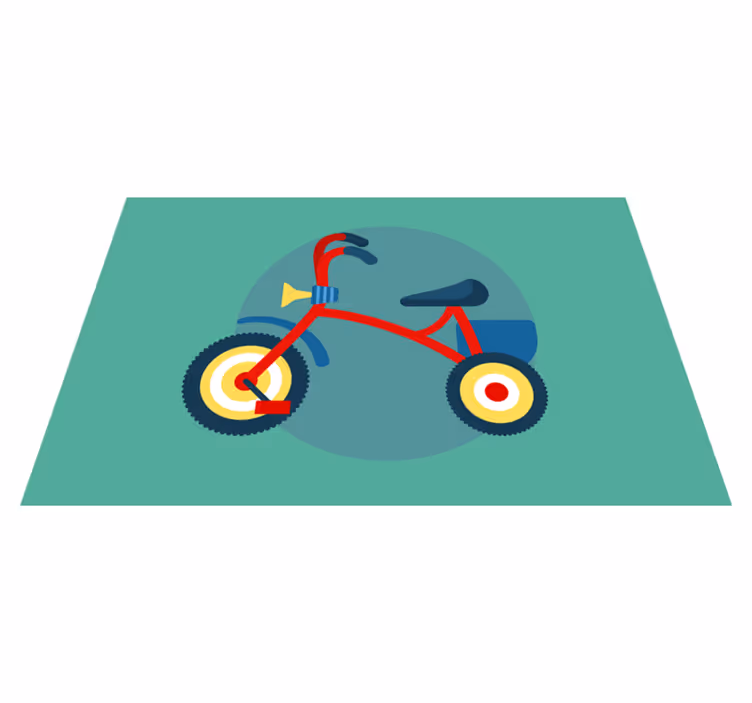 Naproane pentru copii tricicletă cu claxon - TenStickers