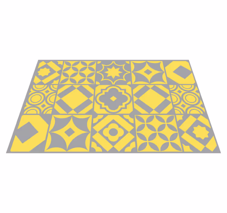 Naproane de textură cu model geometric - TenStickers