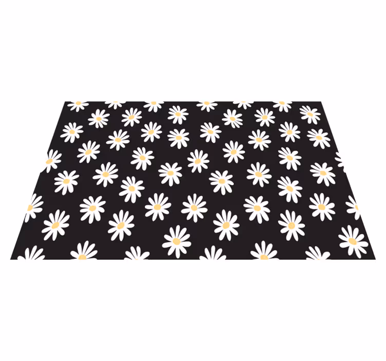 Naproane pentru copii cu model floral de margaretă - TenStickers