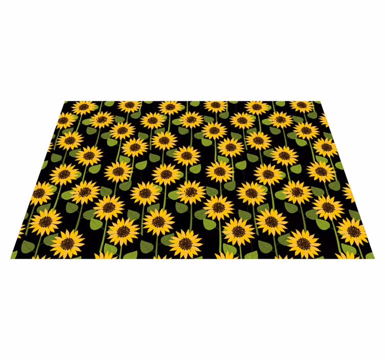 Naproane original cu suprafață cu model de floarea-soarelui - TenStickers