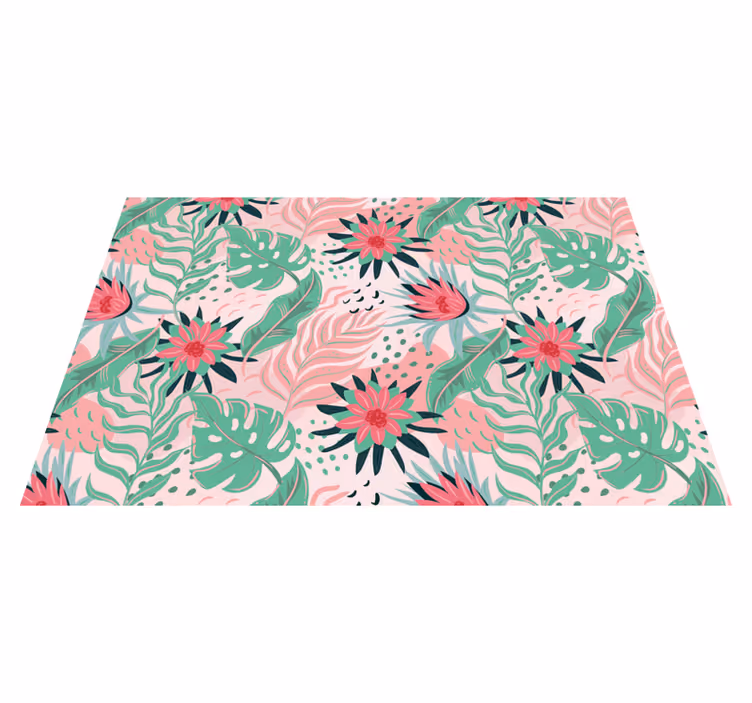 Naproane original model floral tropical - TenStickers