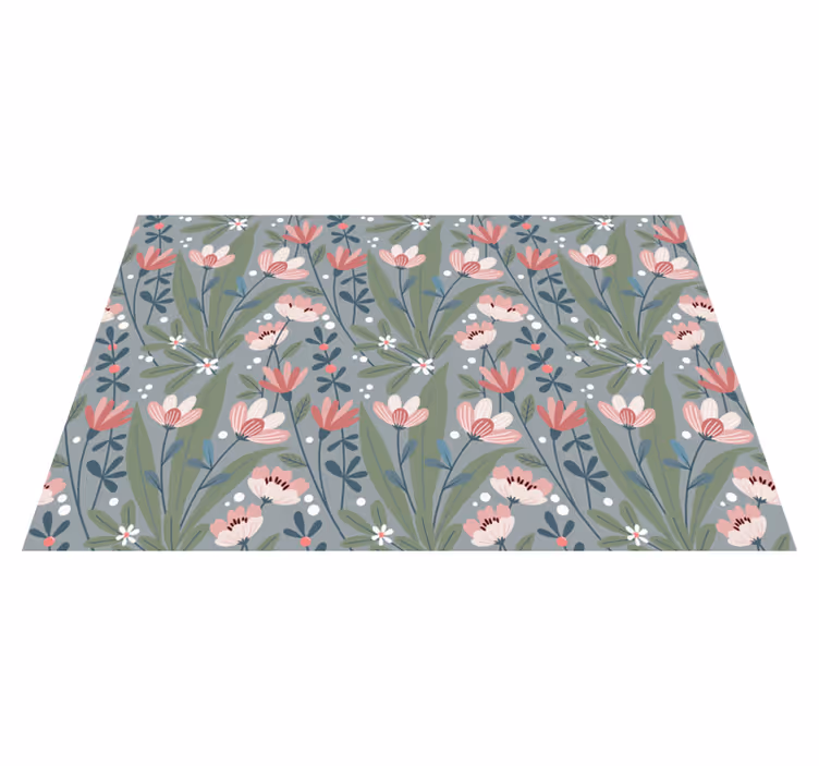Naproane original masă cu model floral - TenStickers