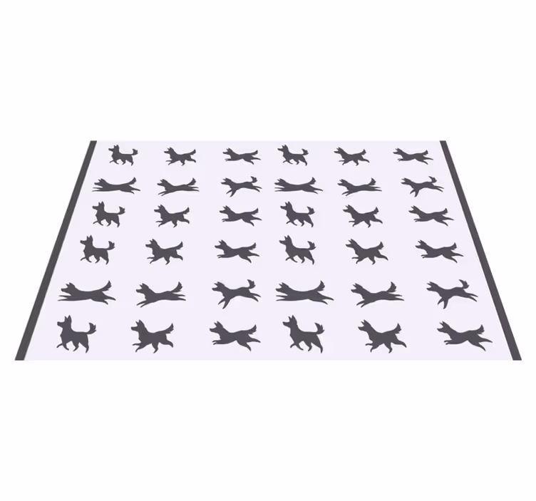 Naproane original cu model canin elegant - TenStickers