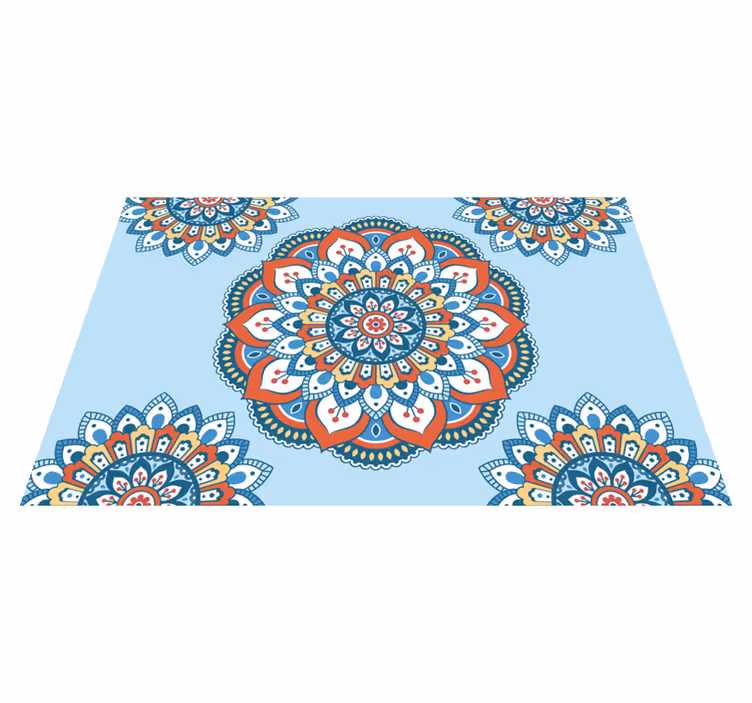Naproane original cu motiv mandala vibrant - TenStickers