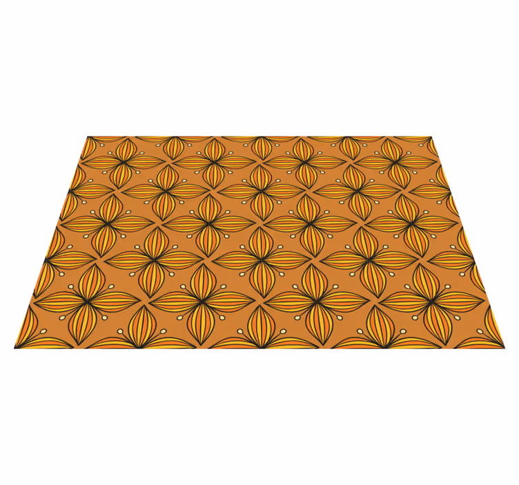 Naproane original cu model floral geometric - TenStickers