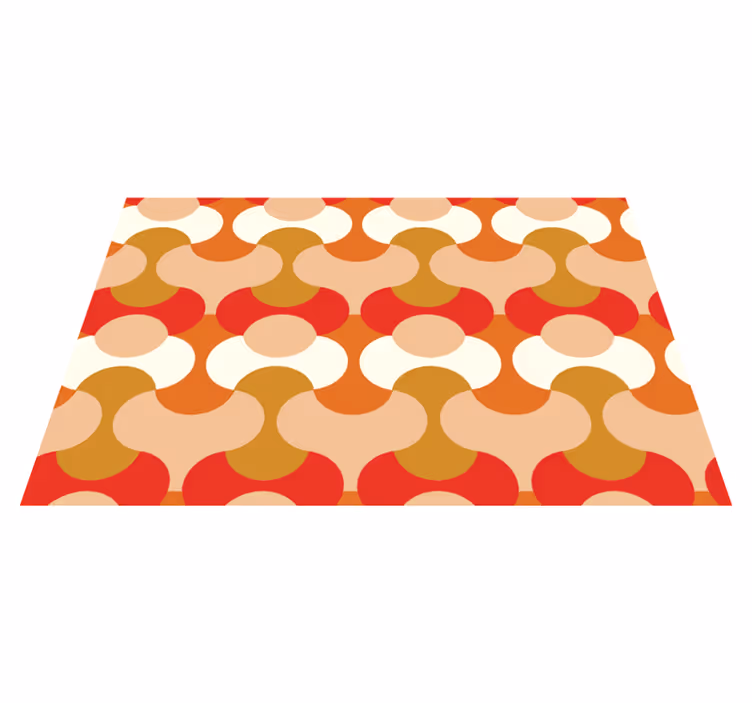 Naproane modern cu motive geometrice vibrante - TenStickers