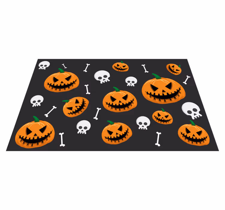 Naproane de halloween cu model de dovleci - TenStickers
