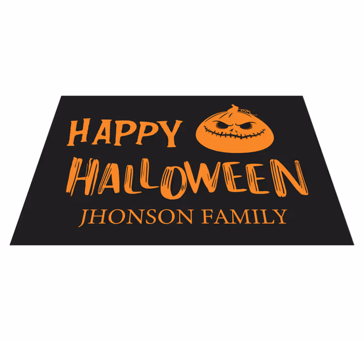 Naproane de halloween salutări de familie de halloween - TenStickers