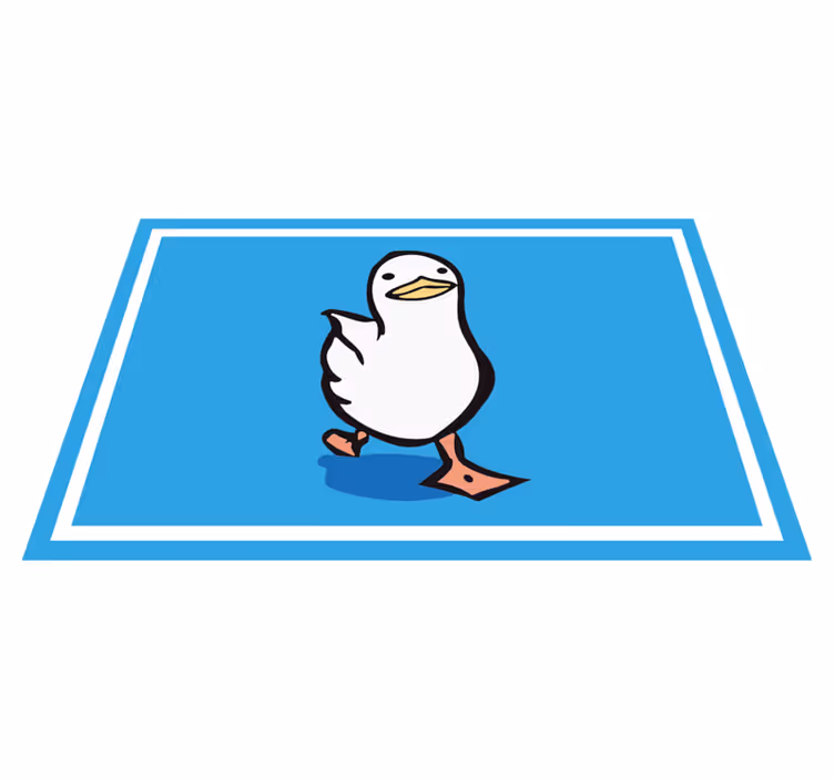 Naproane pentru copii cu personaj rață din desene animate - TenStickers
