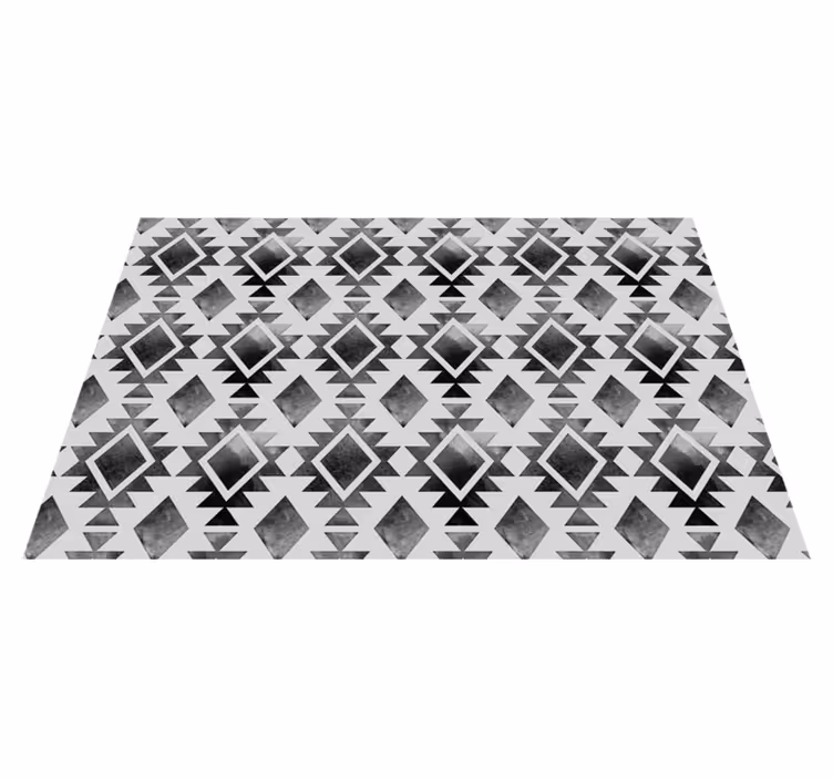 Naproane de textură model geometric monochrom - TenStickers