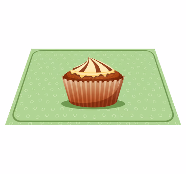 Naproane original grafică cupcake - TenStickers
