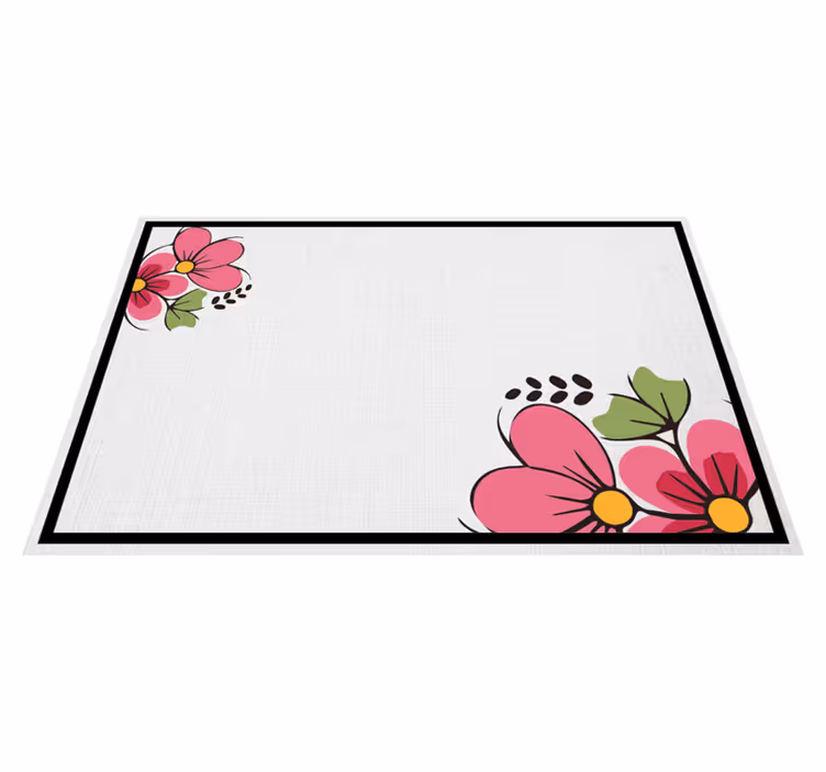 Naproane original design cu model floral - TenStickers