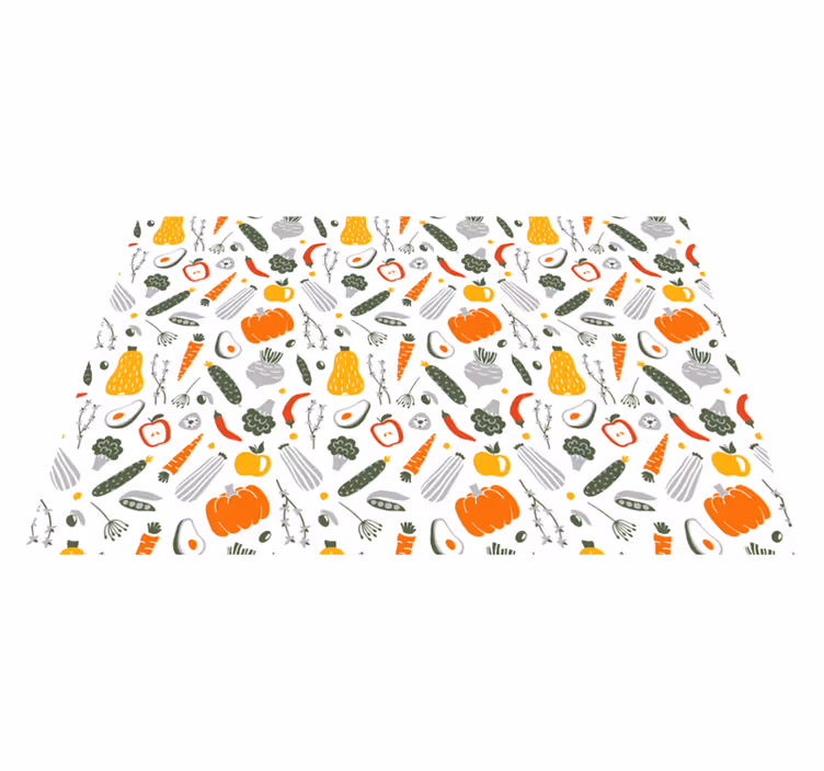 Naproane original model colorat cu legume - TenStickers