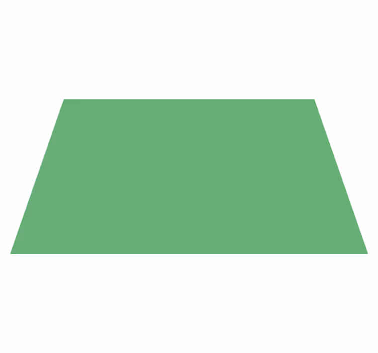 Naproane modern platou verde elegant - TenStickers