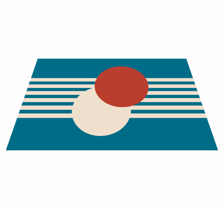 Naproane modern forme colorate abstracte - TenStickers