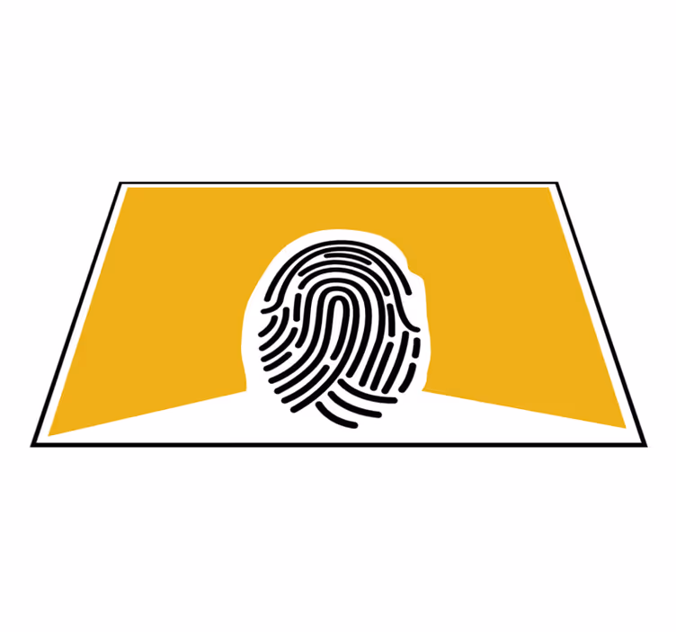 Naproane original grafică stilizată cu amprentă - TenStickers