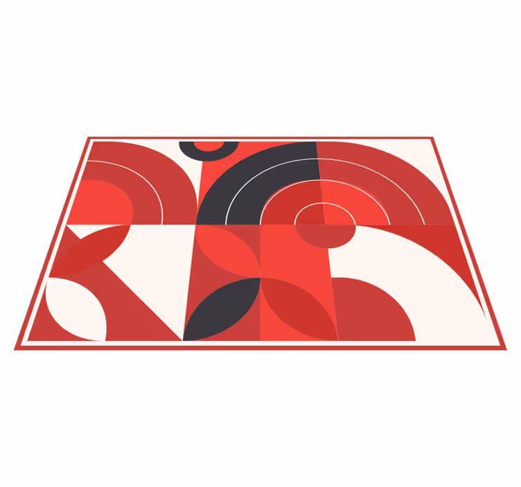 Naproane modern forme geometrice vibrante - TenStickers