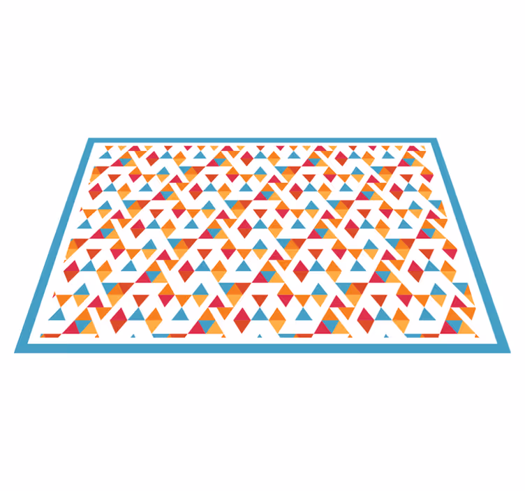 Naproane original aranjament geometric vibrant - TenStickers