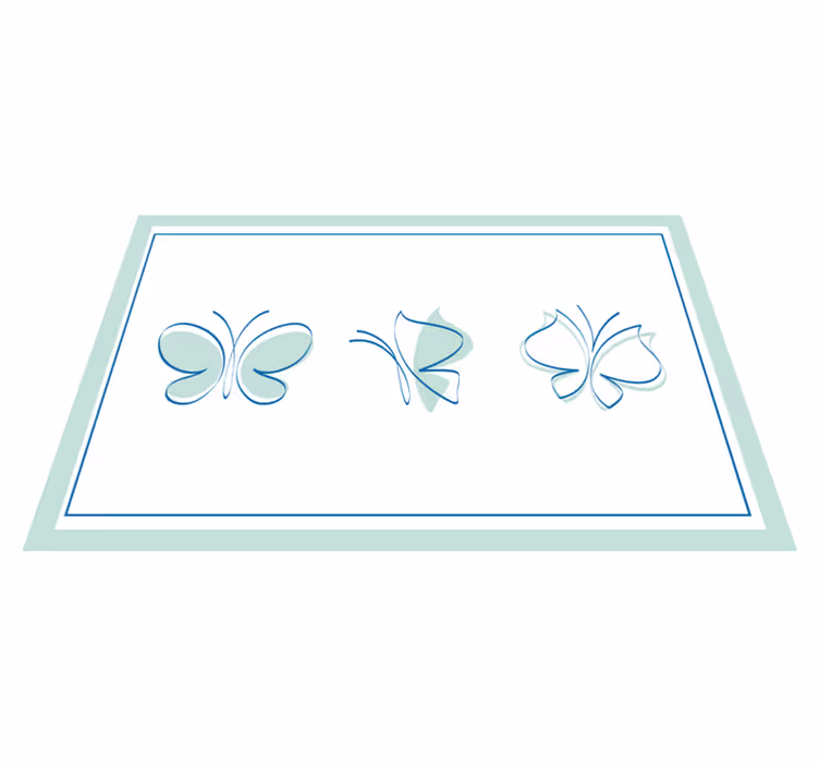 Naproane original cu motive elegante de fluturi - TenStickers