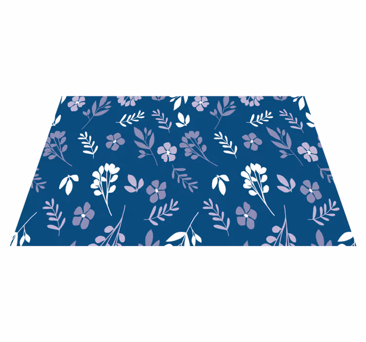 Naproane de textură cu model floral botanic - TenStickers