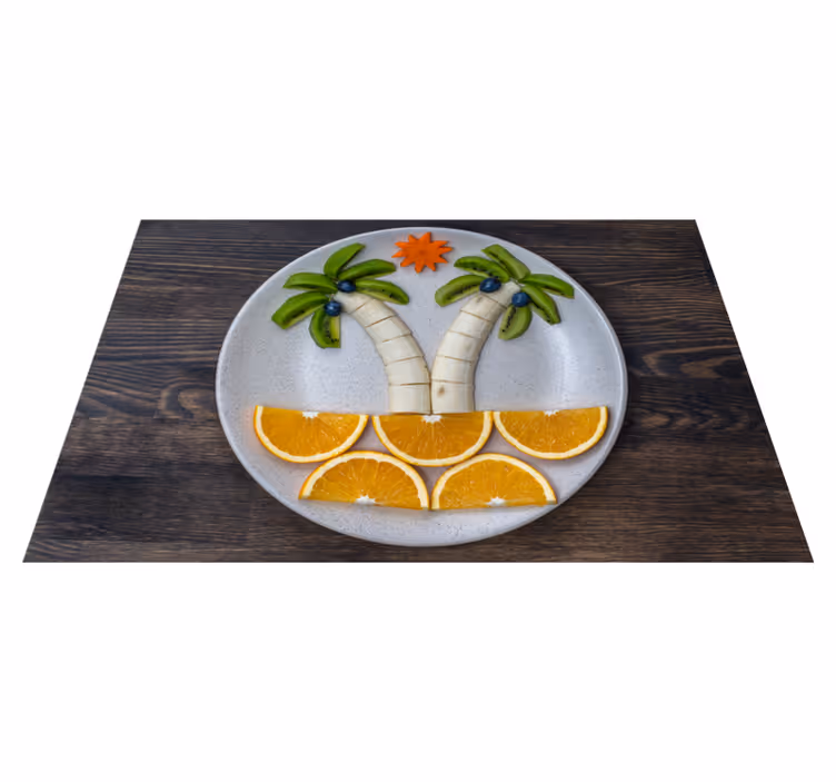 Naproane original aranjament de fructe tropicale - TenStickers