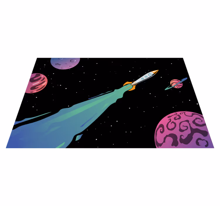 Naproane pentru copii aventură cu rachete - TenStickers
