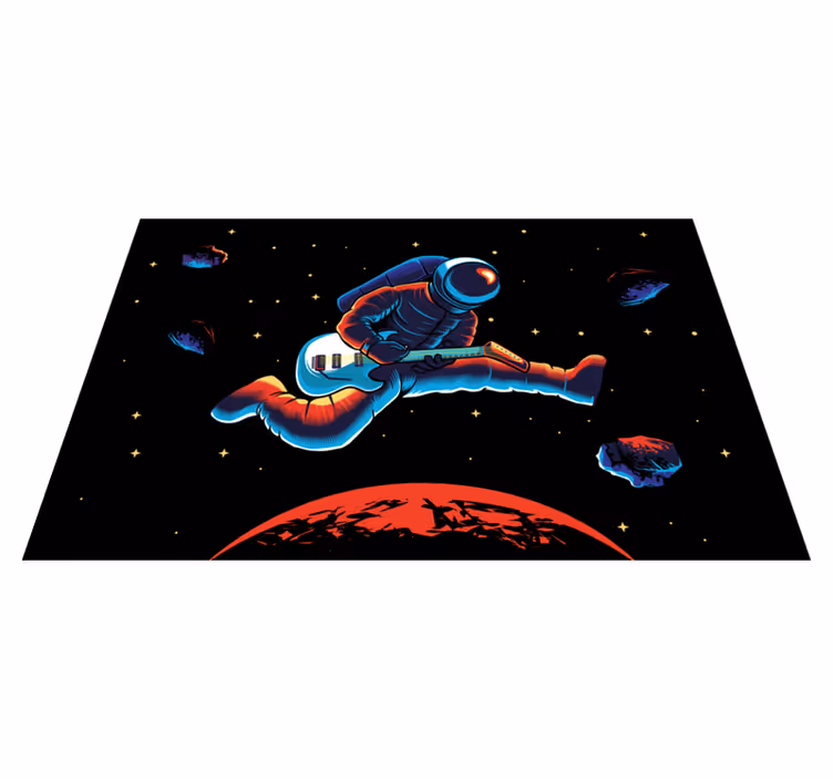 Naproane original astronaut cântând la chitară - TenStickers