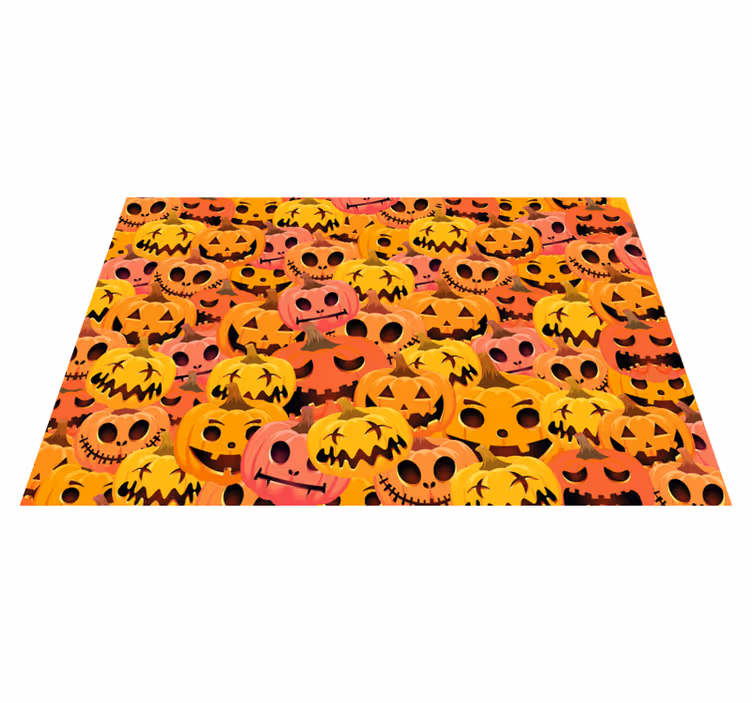 Naproane de Halloween colecție de artă dovleac - TenStickers